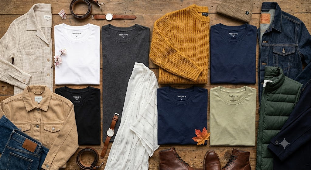 The Art of Layering Casual Tees for Every Season